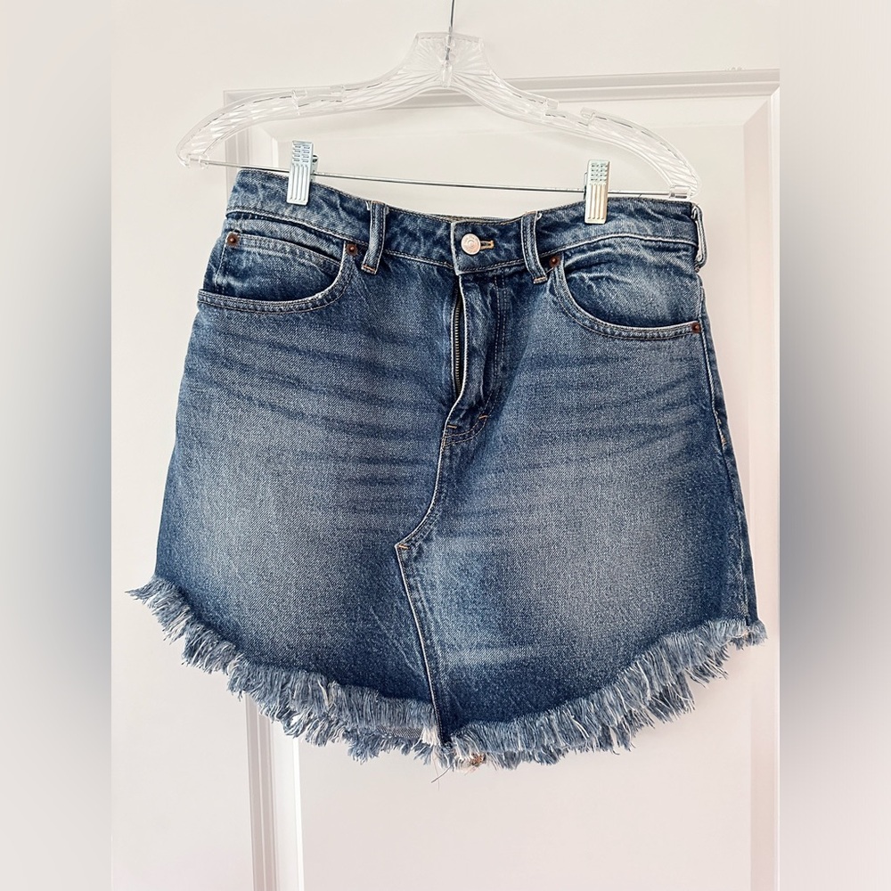 Free People | We The Free mini Jean skirt
